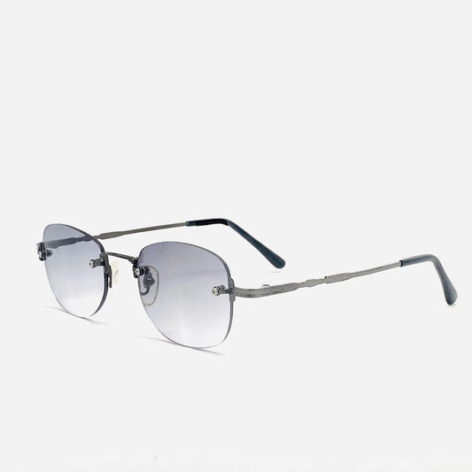 True Vintage Late 90s Grunge Style Industrial Mod Sunglasses